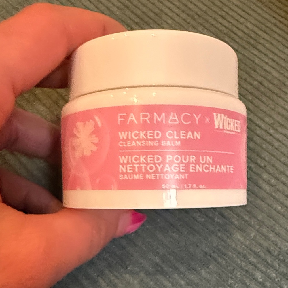 Farmacy Wicked Clean Limited-Edition in Glinda Pink cleansing Balm NEW